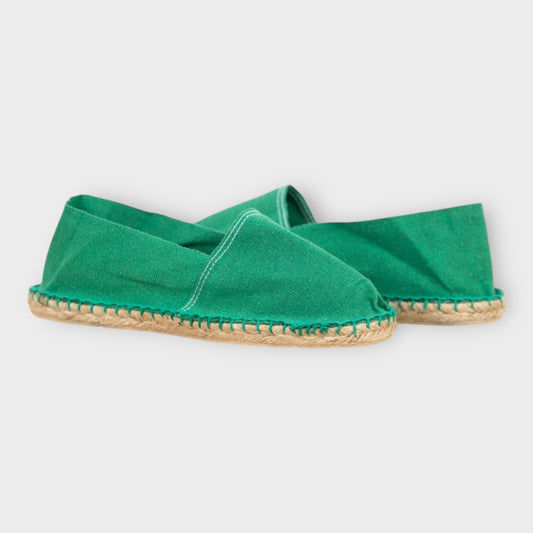 Espadrilles Vert Émeraude